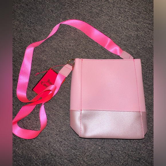 NWT Juicy Couture Pink Crossbody Bag - Picture 5 of 5